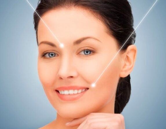 Rejuvenescimento fracionário do laser da pele